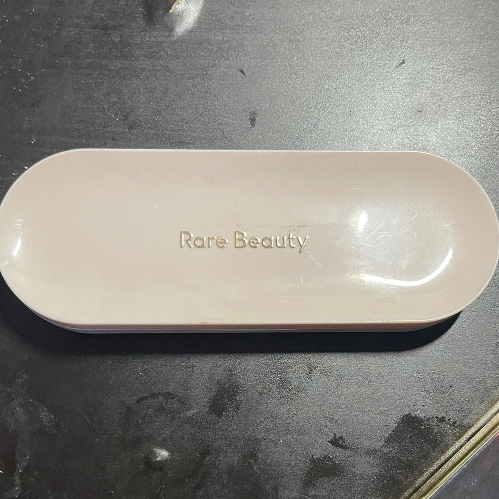 Rare Beauty Compact Palette - Pale Pink with Gold Logo
